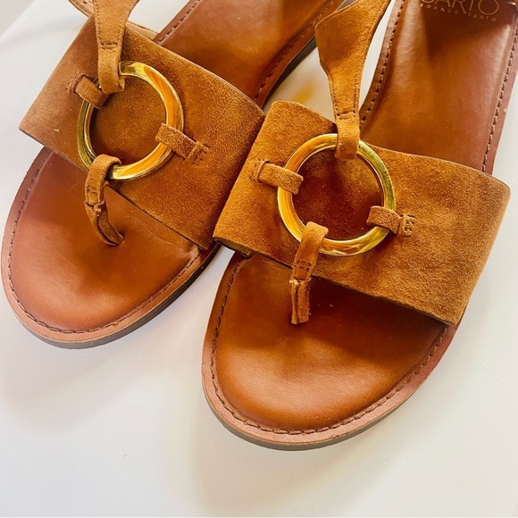 SARTO by Franco Sarto A-Lockheart Camel Leather 8.5M 8.5 - Picture 3 of 8